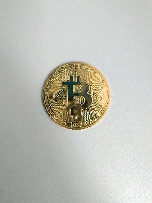 Сувенірна монета Bitcoin