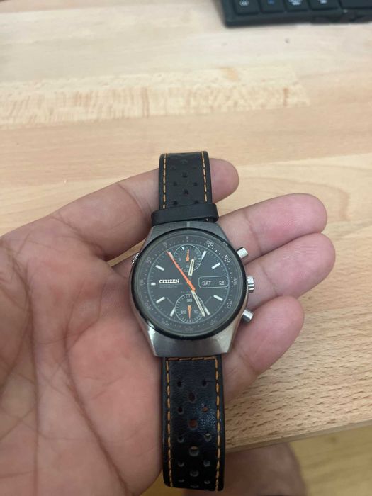 Citizen Spyder 67-9119 Chronograph Flyback Cal. 8110A - Todo Original - Crono a Resetar a Zero