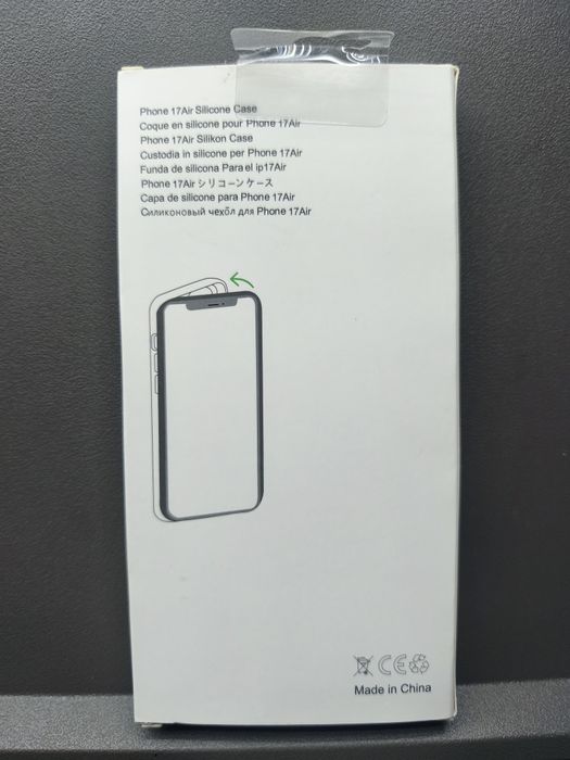 Capa Transparente MagSafe – iPhone 17 Air (Nova)