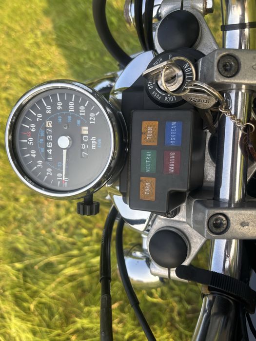 Kawasaki Eliminator 250 z 1998 r. Holandia przebieg 14640 km. Chopper