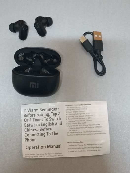 Безпровідні Bluetooth навушники Хіаомі, з ENC. МІ.