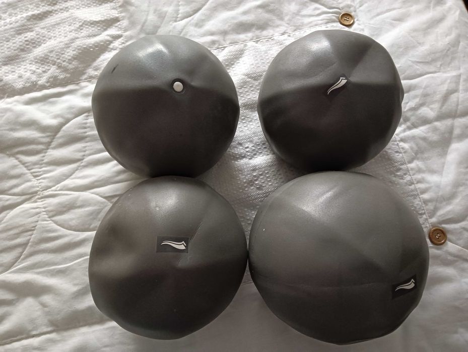 4 Bolas de fitness para pilates 22cm