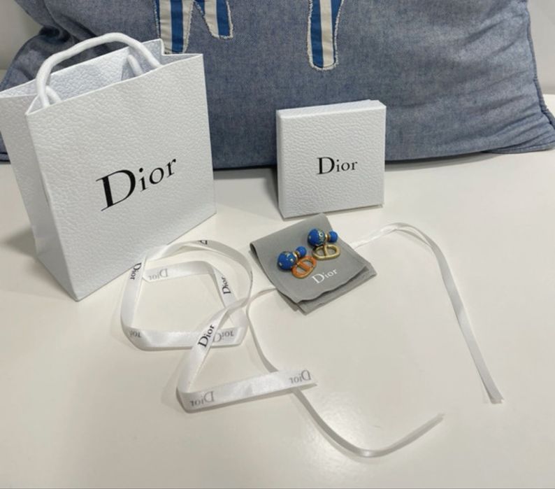 Brincos Dior tribal