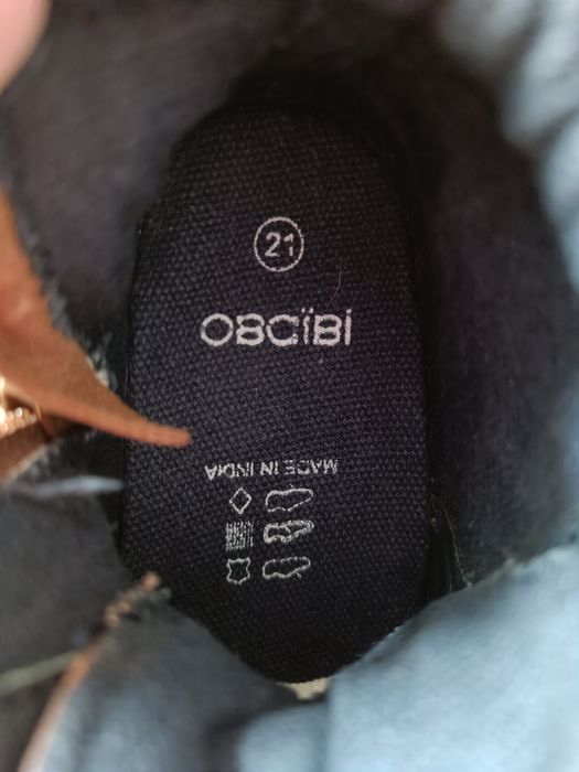 Skórzane buciki Obaibi rozm. 21