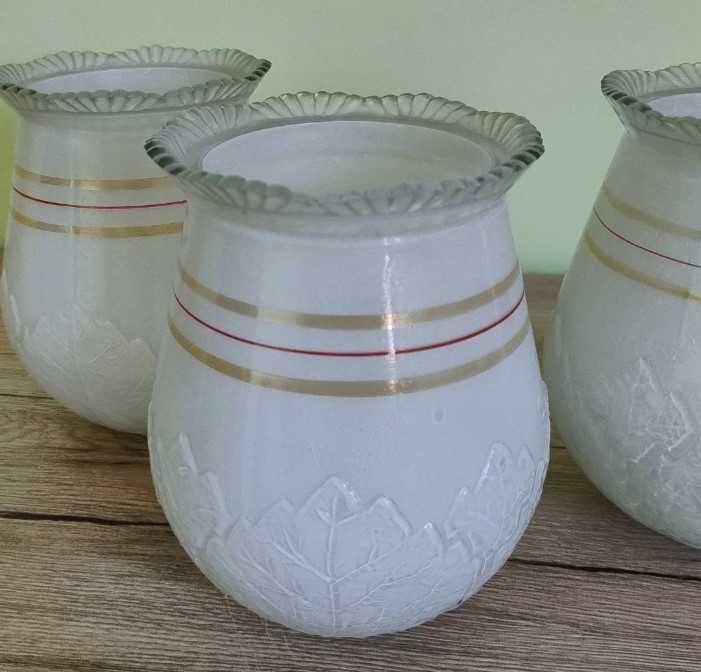 Klosze szklane do lampy kinkiet klosz żyrandola styl retro klaszyczny