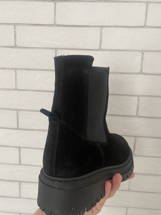 Челсі черевики замш