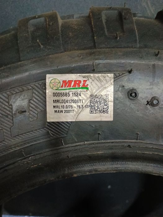 Opony 10.0 75 - 15.3 MRL NOWE