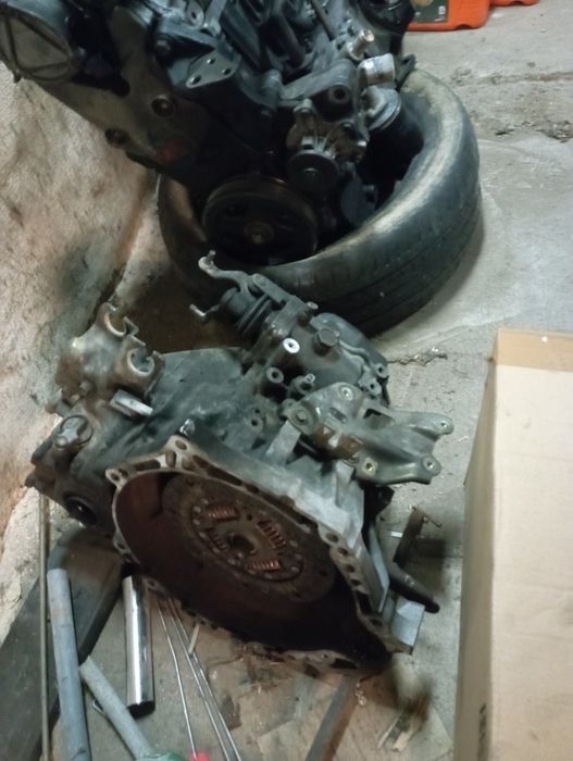 Motor e caixa Yaris 1400 diesel
