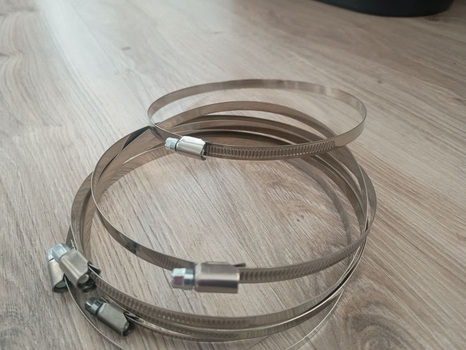 Opaska zaciskowa ślimakowa W2 140/160 6szt