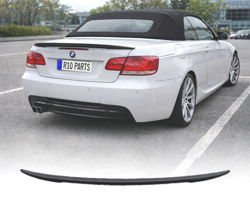 SPOILER AILERON BMW E93 LOOK M PERFORMANCE PRETO BRILHANTE