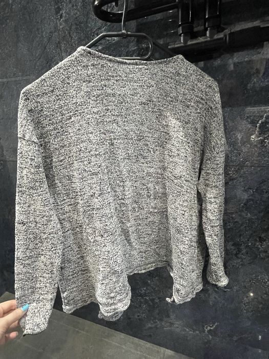 Oversizowy sweterek damski melanżowy H&M