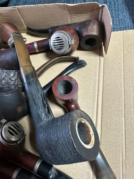 Fajki z wrzośca albo gruszy 12szt.