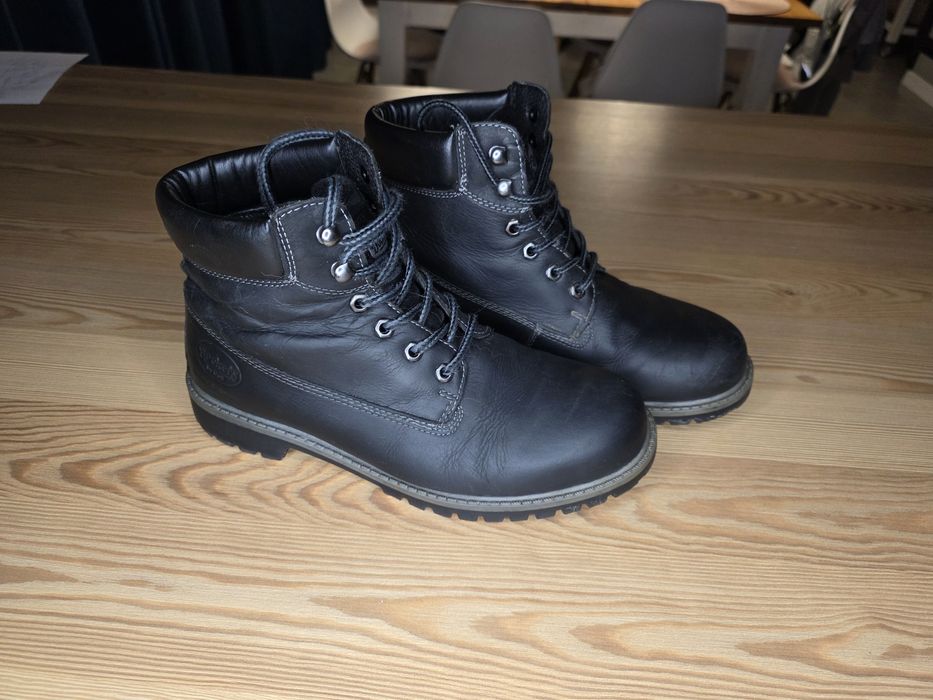 Trapery skórzane Dockers, trzewiki workery jak Timberland. Rozmiar 42.