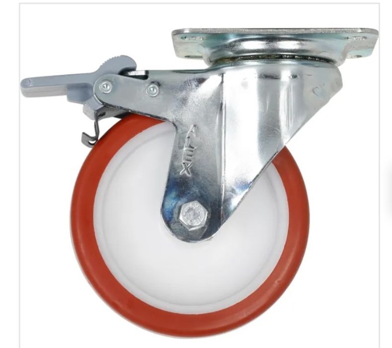 12 Rodas / rodizios 360º 125MM 200KG