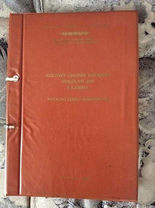 Katalog części MF 255 oryginał