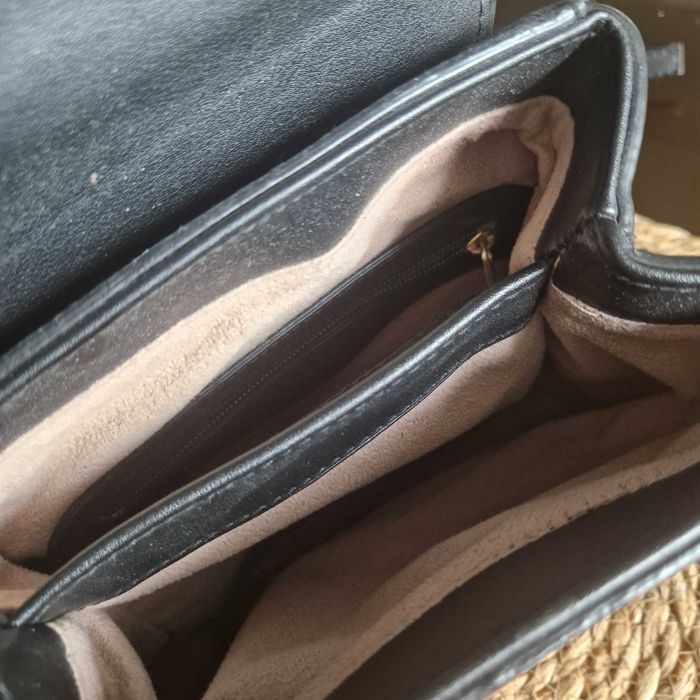 Piękny skórzany plecaczek