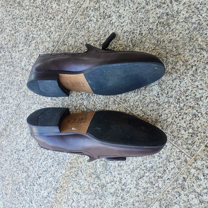 Sapatos Mocassins 41 Homem Pele Castanhos c/ Barbicachos