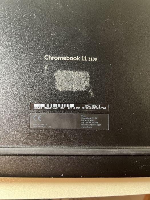 Dell Chromebook 11 3189