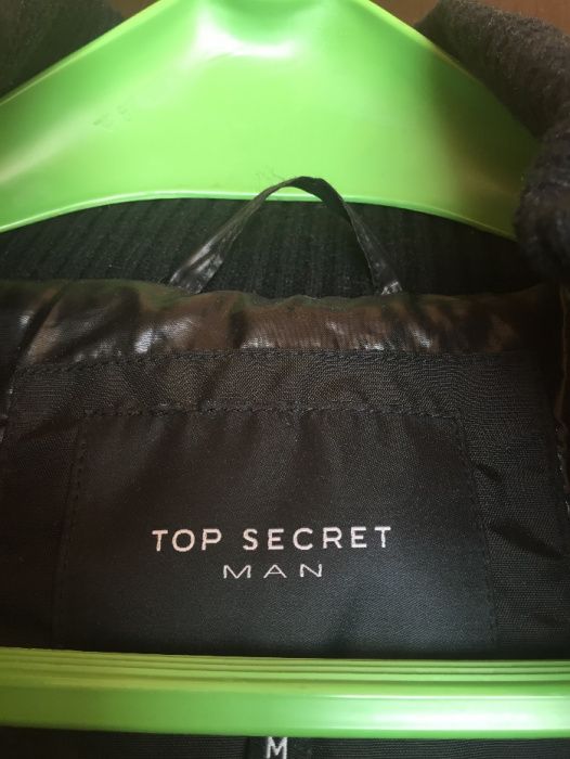 Kurtka wełniana męska TOP SECRET rozm. M jesień/zima