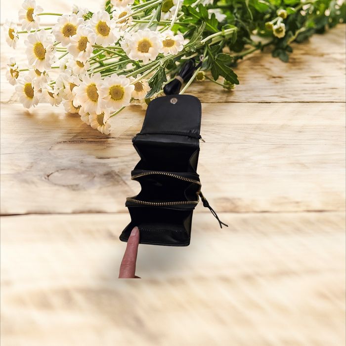 Mala/bolsa a tiracolo preta