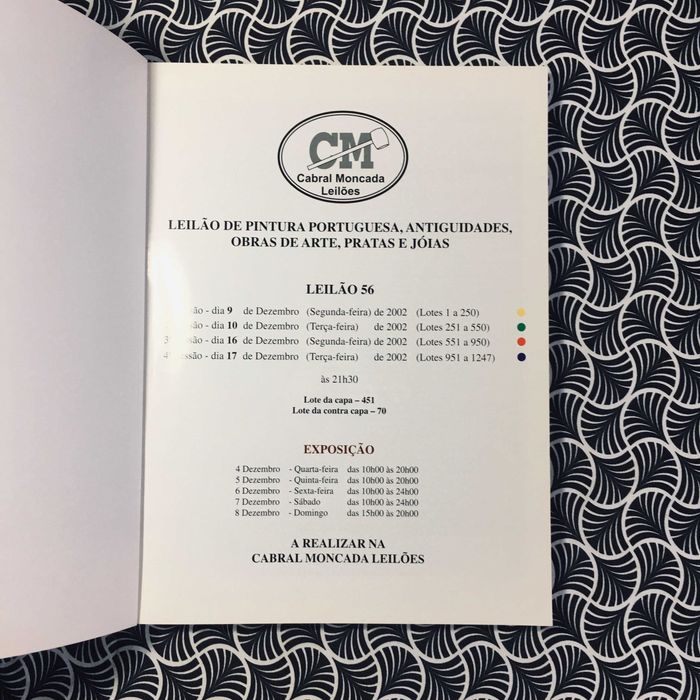 Leilão de Pintura Portuguesa, Antiguidades, Obras de Arte, Pratas...