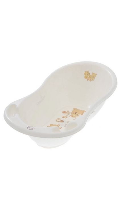 Ванночка дитяча «Ведмедики» Tega Baby зі зливом