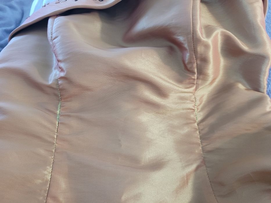 Sukienka na Sylwestra wesele złota 36 S