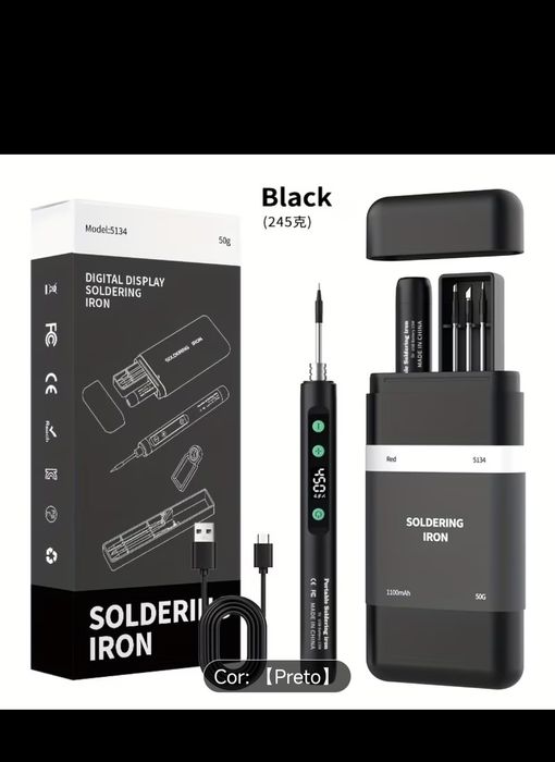 Ferro de soldar portátil