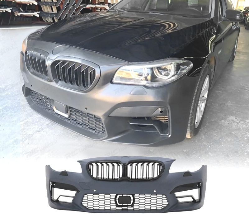 PARA-CHOQUES FRONTAL BMW F10 F11 LOOK M5 G30 PDC + GRELHAS
