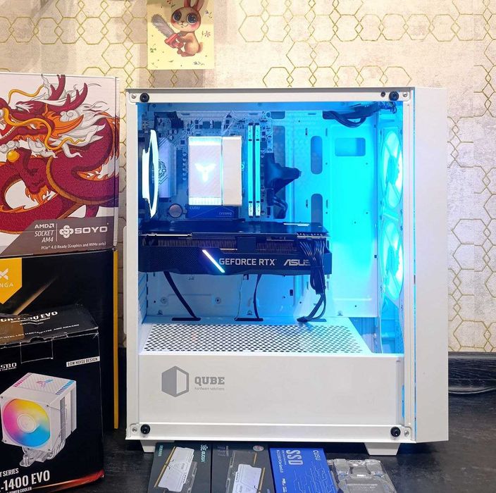 Ігровий ПК Ryzen 7 5700X RTX 2070 Super 8GB 32 DDR4 8|16 ядер AM4 B550