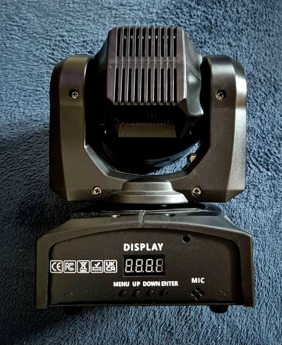 Ruchoma głowa 150W. RGBW. GLOBO.  Nowa