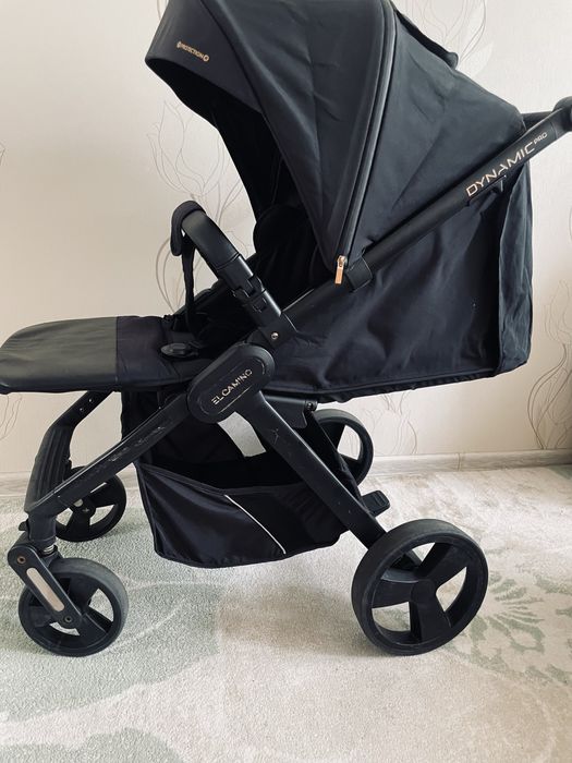 Детская коляска DYNAMIC PRO Black | El Camino