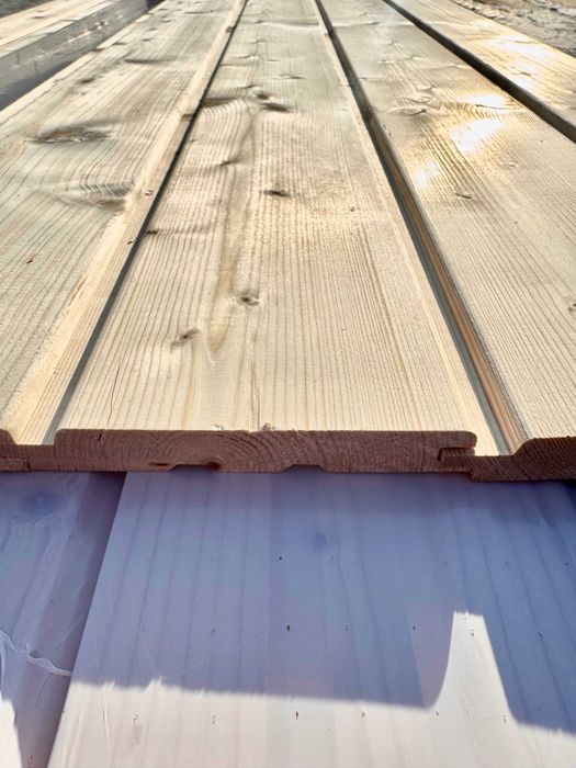 Szalówka 19x146 świerk skandynawski softline Deska elewacyjna Podbitka