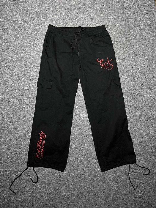 Жіночі широкі карго штани ED HARDY x URBAN OUTFITTERS - L