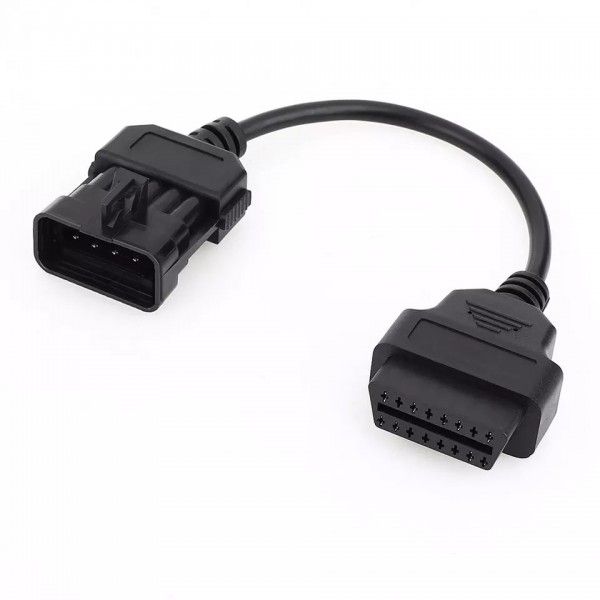 Перехідник OBD2 Opel 10 pin для підключення діагностики до авто Opel (10pin - 16pin)