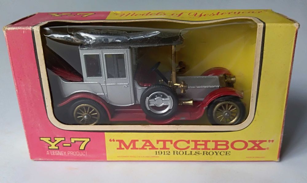 Rolls Royce de 1912 da Matchbox. Ver descriçãpo