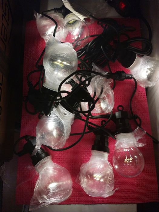 Łańcuch świetlny z 10 żarówkami