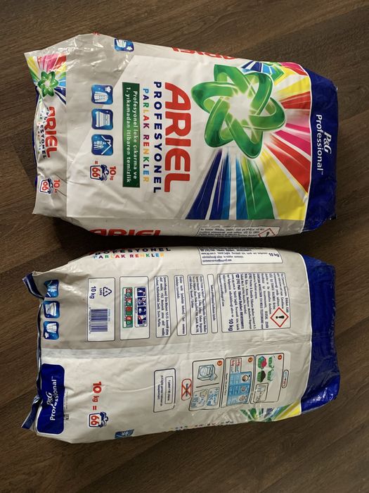 Пральний порошок Ariel Professional 10 кг, Турція.