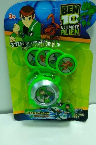 Годинник Бен 10 - Ben ten стріляючі з дисками, звуком і світлом