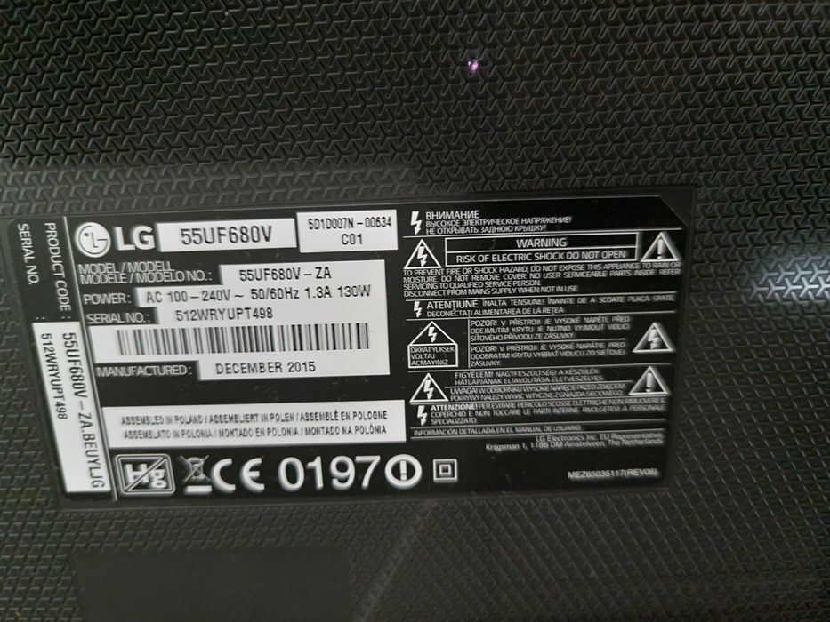 Televisão smart tv LG 55 polegadas