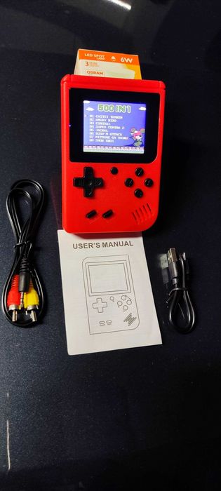 Consola "Gameboy" 500 jogos NES/SNES/GBC