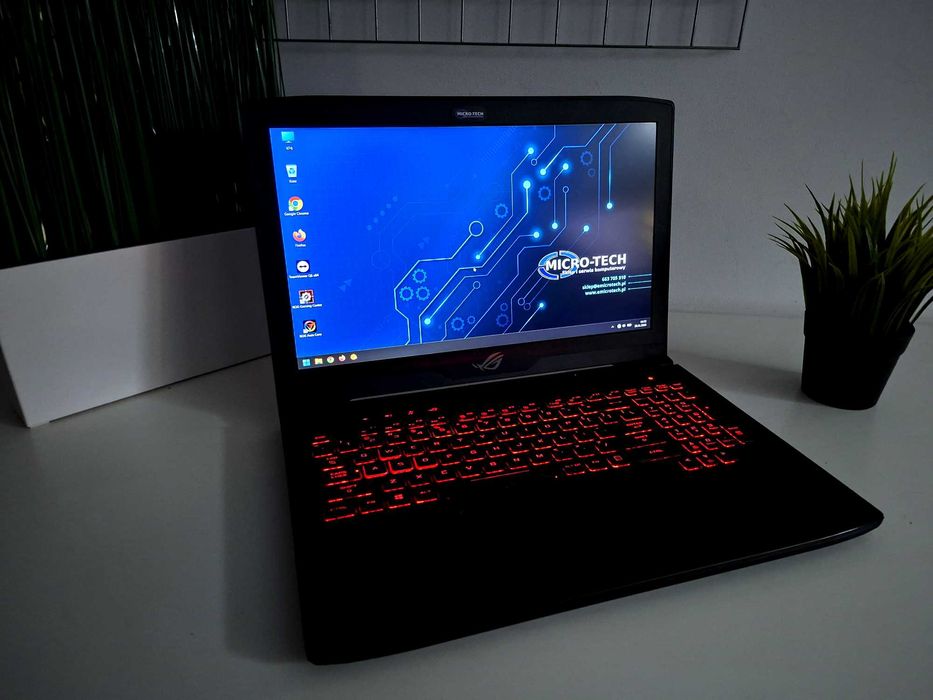 Laptop ASUS ROG GL503VD, i7-7700, GTX 1050, 16GB, 512+512GB