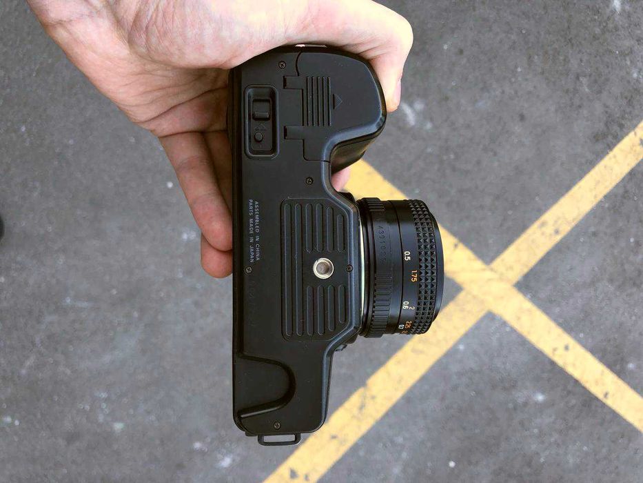 Yashica 109 Multi Program with Yashica ML 50mm f/1.9