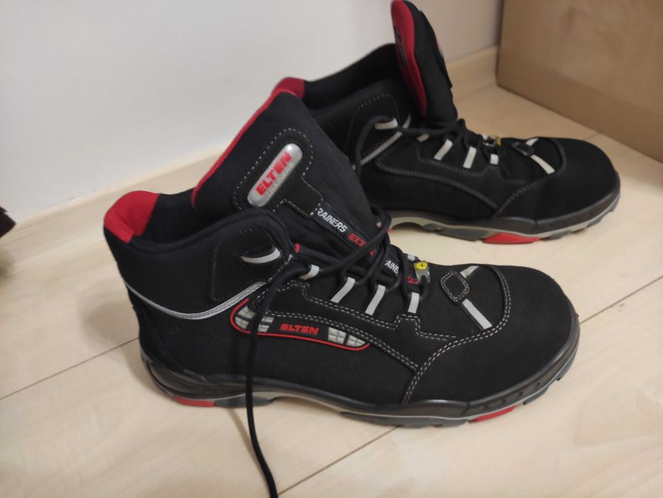 Męskie buty robocze Elten Sander ESD S3 r. 45 30 cm jak new