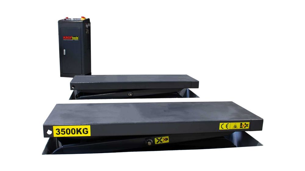 Elevador de Tesoura de Embutir Eletro-hidráulico 3,5Ton KROFTOOLS JL20
