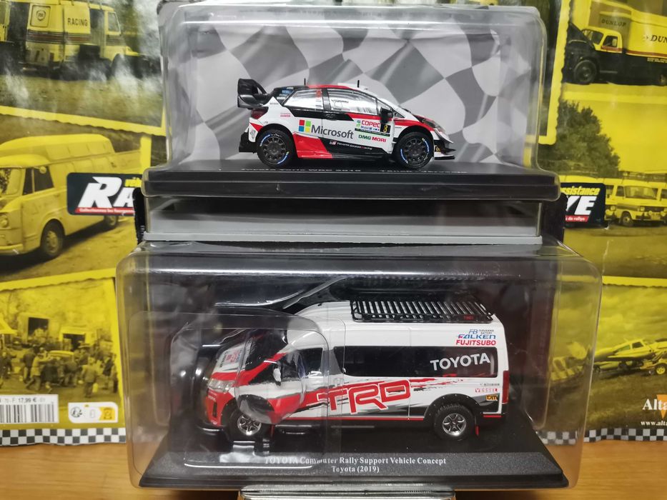 Toyota Commuter  + Toyota Yaris WRC 2019 - Team Rally Support 1:43