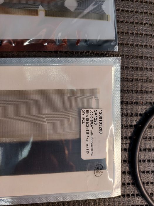 Bmw e39 e38 e53 displays novos para quadrante e Mid
