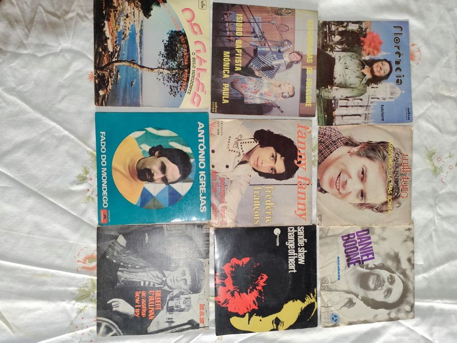 Vendo 33 discos single vinil