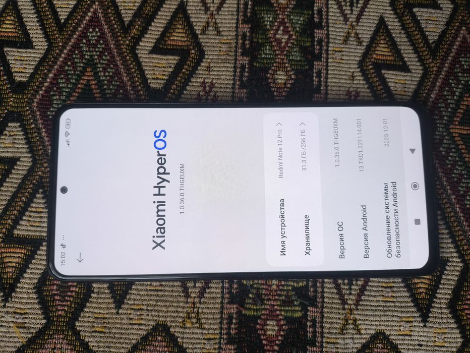 Xiaomi redmi note 12 Pro 8/256 Gb NFC