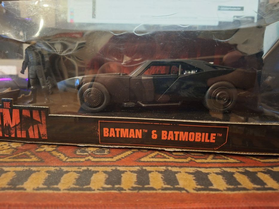 JADA toys Auto Metal Batmobile 1:24 + Figurka batman